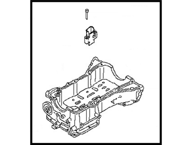 Nissan Pathfinder Oil Pan - 11110-6KA0A