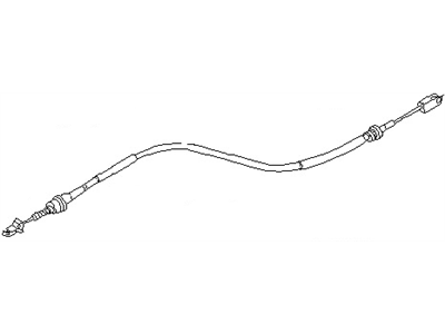 1986 Nissan Sentra Clutch Cable - 30670-17A00