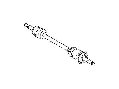 1998 Nissan Sentra Axle Shaft - 39100-0M600