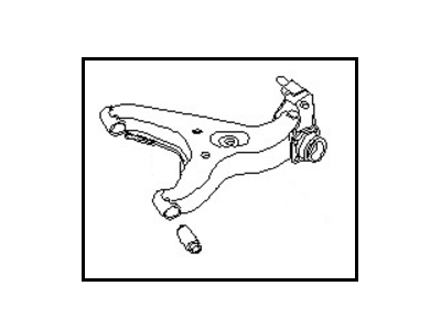 1983 Nissan Datsun 810 Control Arm - 55502-W4000