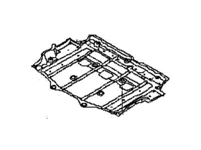 Nissan 748N3-5SN0A Cover Battery