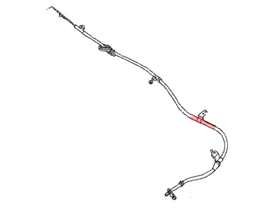 Nissan 36531-3TA0A Cable-Brake Rear LH