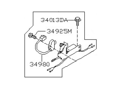 Nissan 34970-70F06