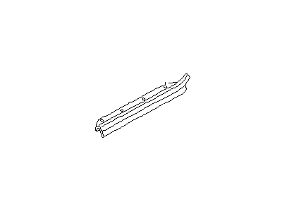 Nissan 76952-63A61 Plate Kicking Front L