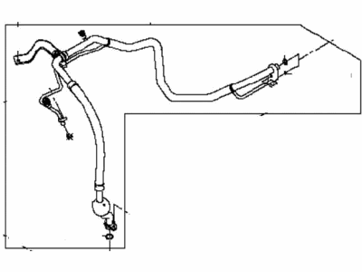 Nissan 92446-6MA0A Heat EXCHANGER-Internal
