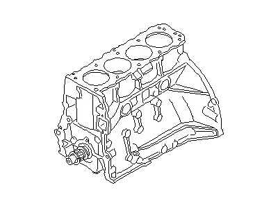 Nissan 10103-F4030 Engine Assembly - Short