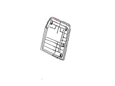 Nissan 87640-EA202 Board Assy-Front Seat Back