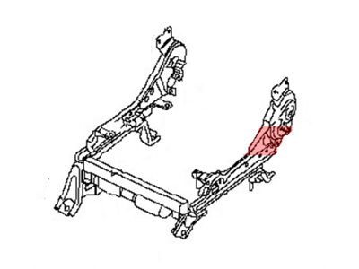 Nissan 87400-EA000 Adjuster Assy-Front Seat,RH