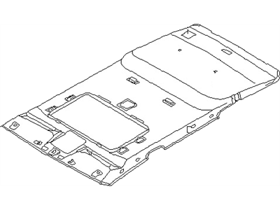 Nissan 73910-5W922 Headlining Assy