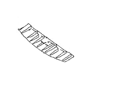 Nissan 62660-4BA1B Bracket-Apron