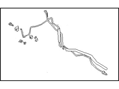 Nissan 49726-96E00 Hose & Tube Assy-Power Steering