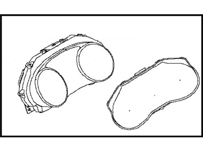 Nissan 24810-5AA1B Speedometer Instrument Cluster