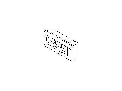 Nissan 28260-ZM70A Switch Assembly-Rear Control