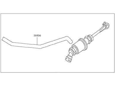 Nissan Clutch Master Cylinder - 30610-1KM0E