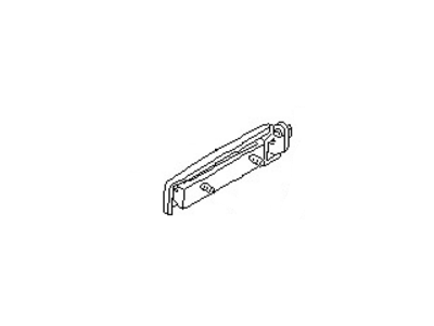 Nissan 80607-6W706 Front Door Outside Handle Assembly, Left