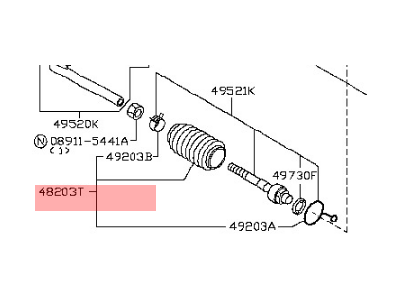 Nissan D8203-JK60A