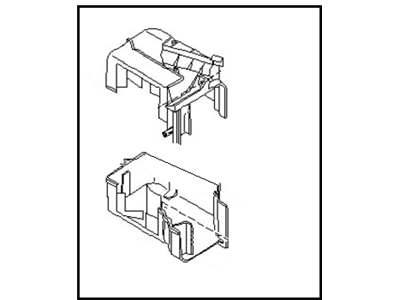 Nissan 27120-3S500 Case Assy-Front Heater
