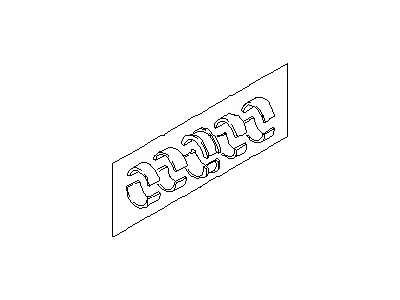 Nissan 12209-U6000 Bearing Set-Crankshaft