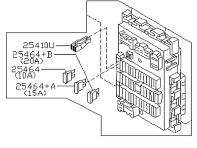 Nissan 24350-3Y300 Block-Junction