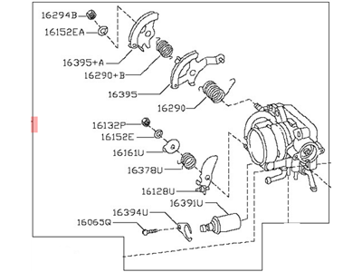 1998 Nissan Maxima Throttle Body - 16118-38U13