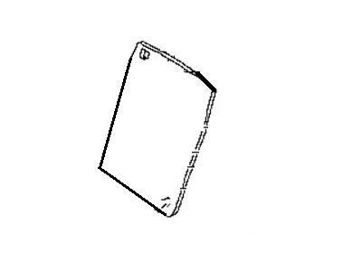 Nissan 87634-7S002 Board Assy-Seat Back,RH