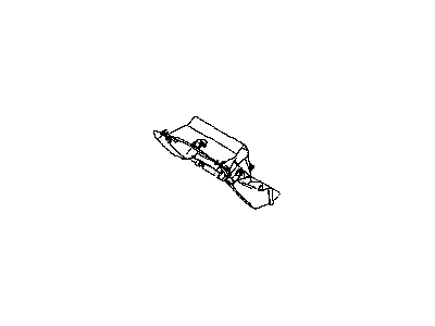 Nissan 68108-1JA0A Panel-Instrument LOWR, Assist