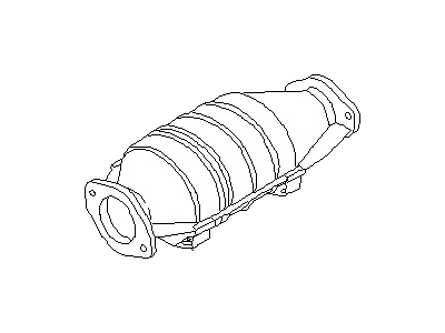 2001 Nissan Frontier Catalytic Converter - 20802-6S525