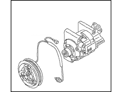 2009 Nissan Sentra A/C Compressor - 92600-ZE81B