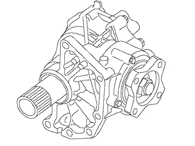 2015 Nissan Rogue Transfer Case - 33100-4BA0D