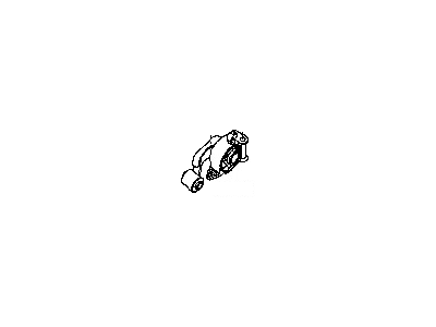 Nissan 11360-JA60A Engine Mounting Buffer Assembly, Rear