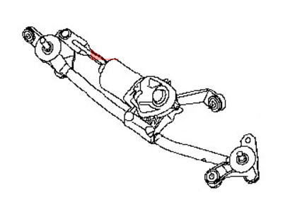 2007 Nissan Sentra Wiper Motor - 28810-ET000