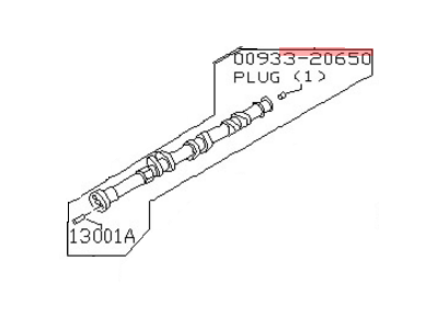 1991 Nissan Maxima Camshaft - 13020-96E01