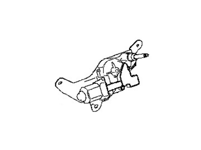 Nissan 28710-3WC0A Motor Assy-Rear Window Wiper