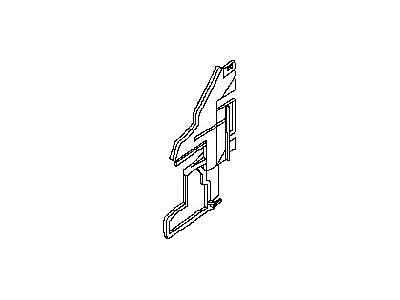 Nissan 92184-4RA3A Seal Rubber