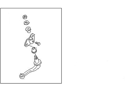 Nissan 200SX Idler Arm - 48530-N8500