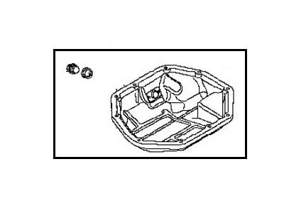 Nissan 11110-ET010 Pan Assy-Oil