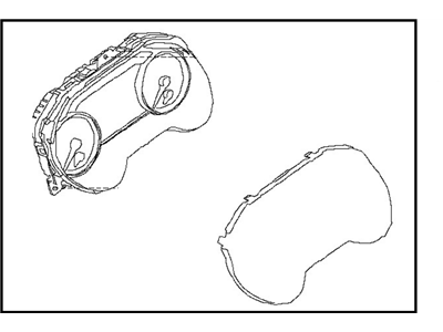 Nissan 24810-4RA0A Instrument Cluster