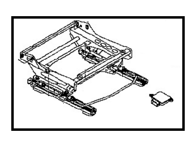 Nissan Juke Seat Motor - 87400-3YW5A