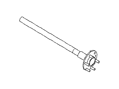 Nissan 38164-EA010 Shaft-Rear Axle