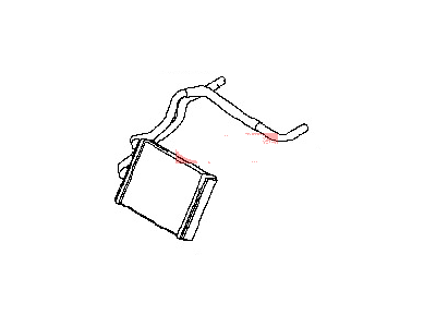 2009 Nissan 370Z Heater Core - 27140-1EA0A