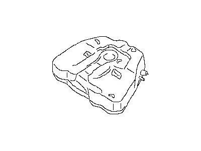 Nissan 17202-ZN50A Fuel Tank Assembly