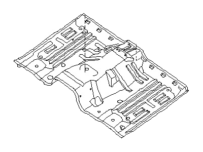 2006 Nissan Armada Floor Pan - 74312-7S030