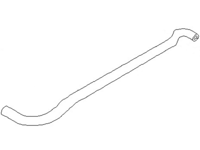 Nissan 92400-8J000 Hose-Heater,Inlet