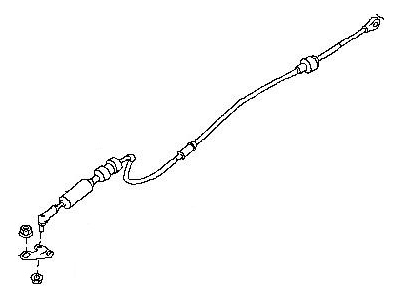 2009 Nissan Cube Shift Cable - 34935-1FJ1A