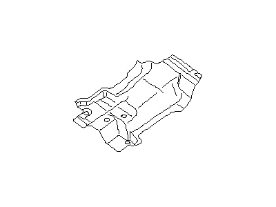 Nissan 745A5-ZC030 Reinforce Assembly-Rear Floor