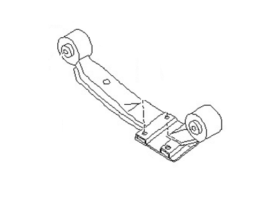 Nissan 54720-7B410 Member Assembly-Differential Mounting, Rear