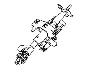 Nissan Titan Steering Column - 48810-EZ40B