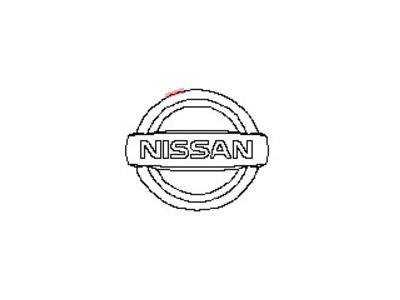 2015 Nissan Juke Emblem - 90890-CN000