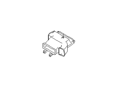 Nissan 27860-9E000 Duct-Ventilator,Center