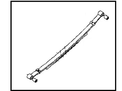 Nissan 55020-9JJ2B Spring Assembly Leaf, Rear